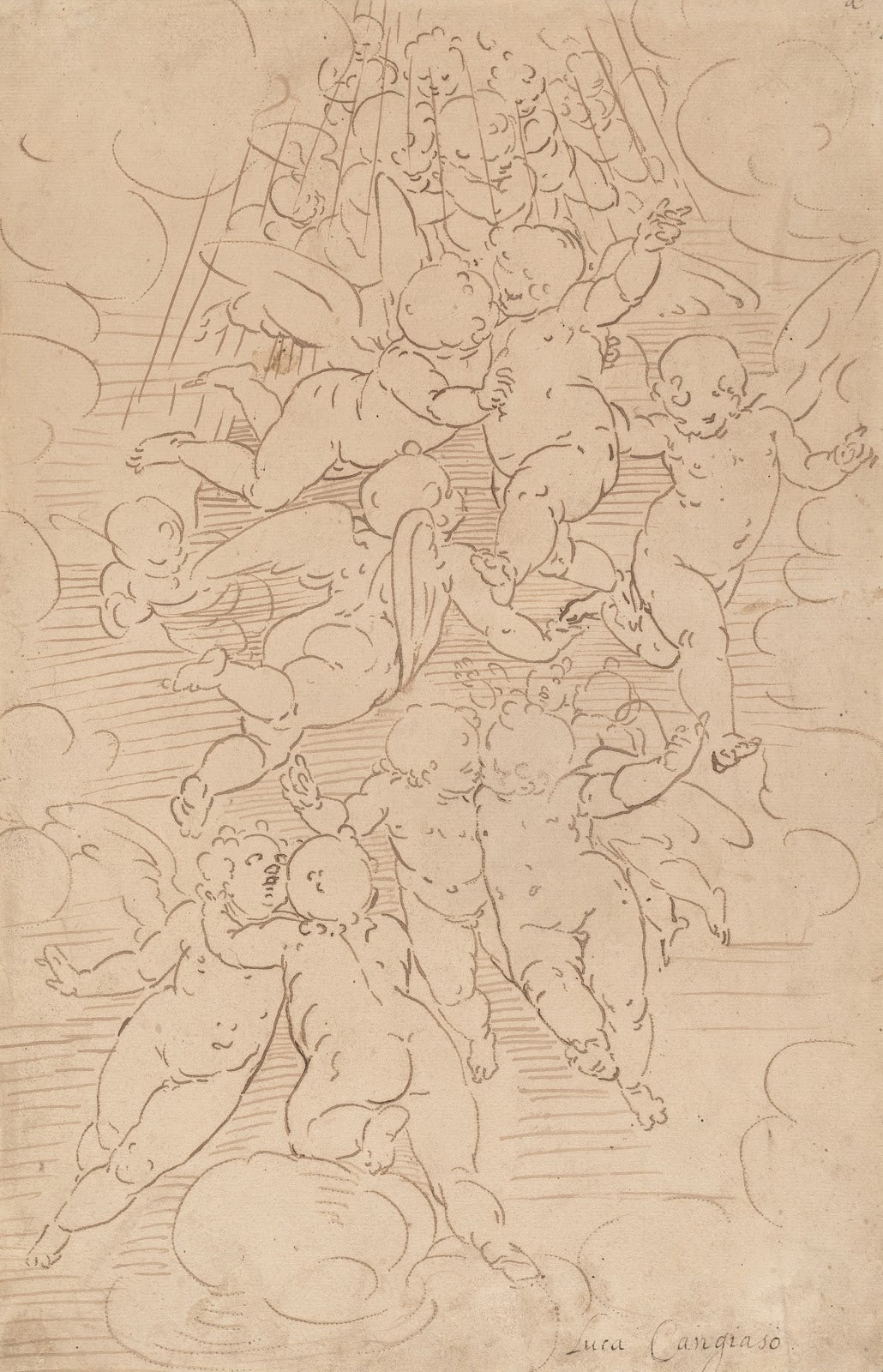 A Group of Angels in Glory 1607