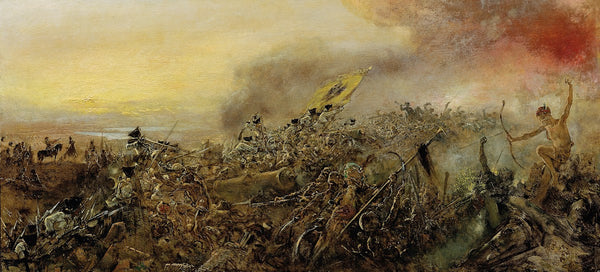 Prinz Eugen von Savoyen in der Schlacht bei Zenta 1880 1882