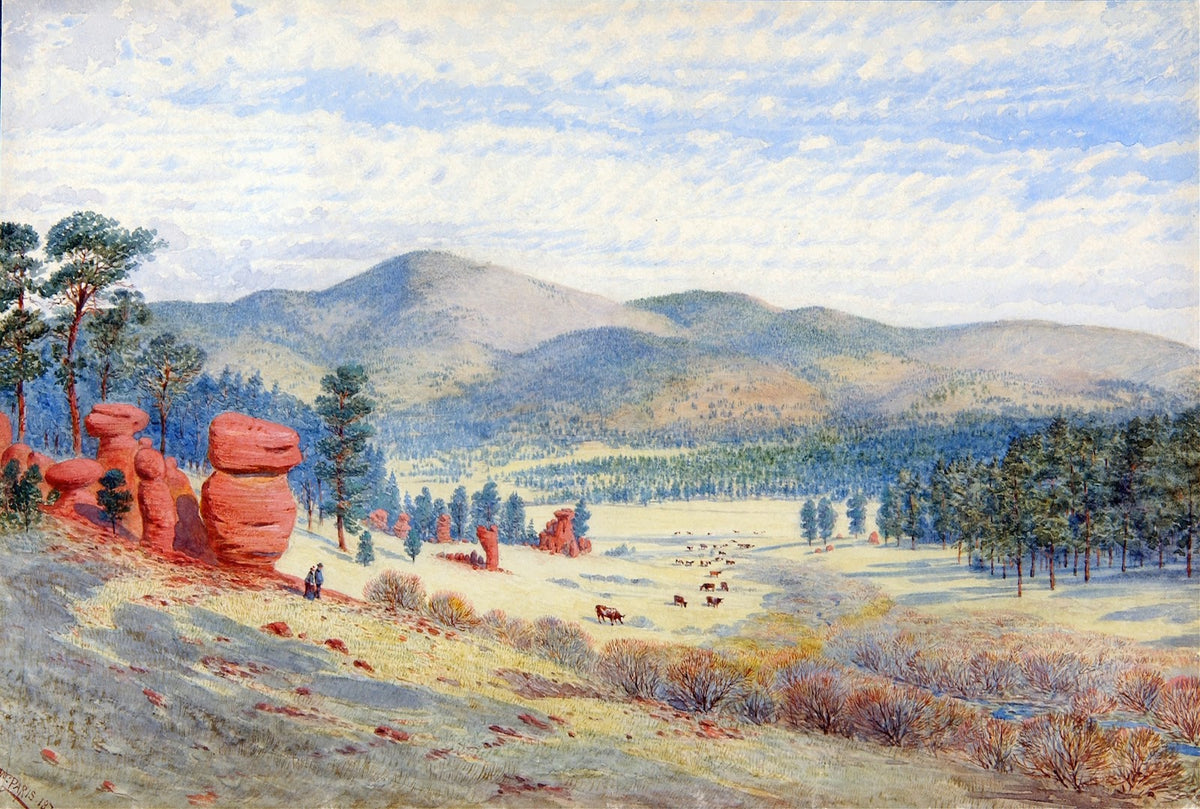 In Monument Park Colorado 1874
