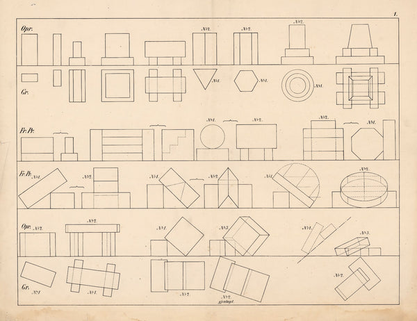 Drawing lesson boards Pl01 1876