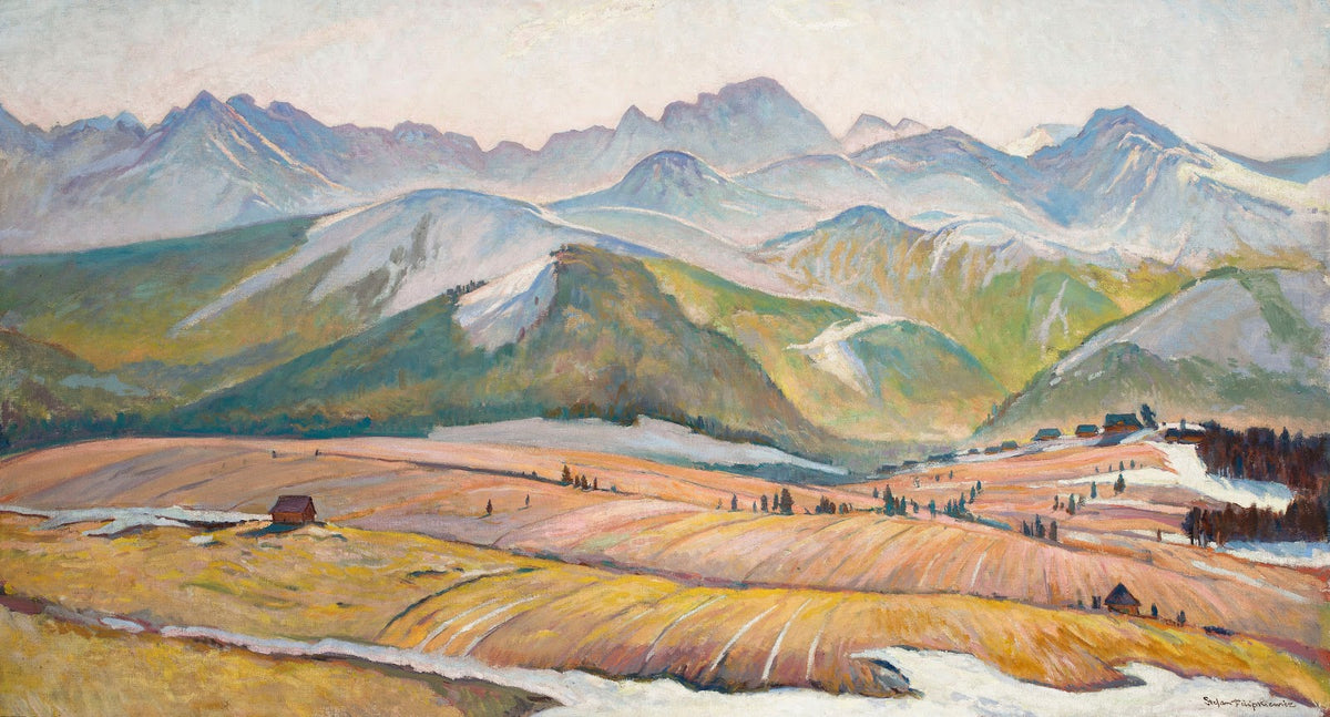 Panorama of the Tatra Mountains 1916   1926