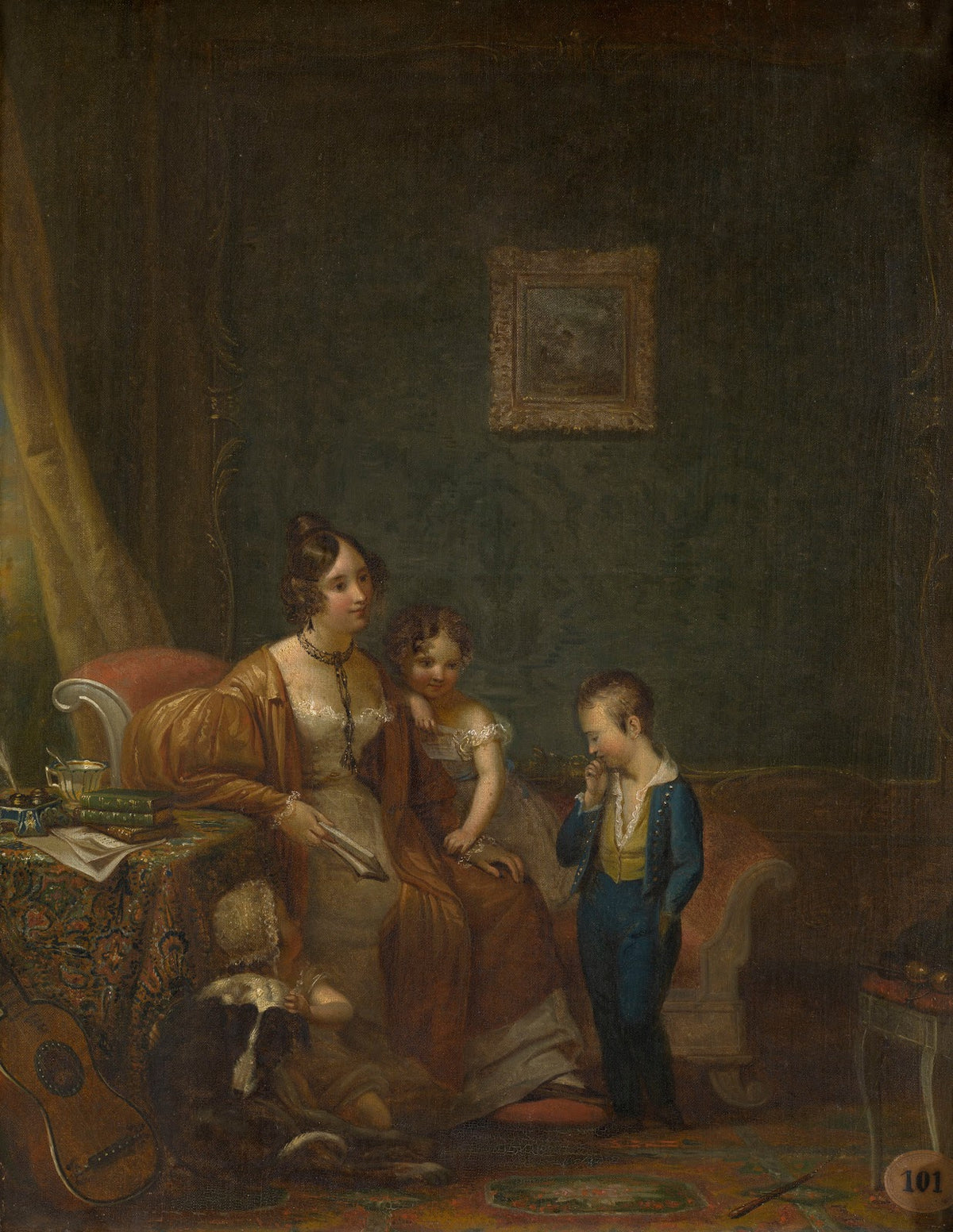 A Mothers Lesson ca 1835