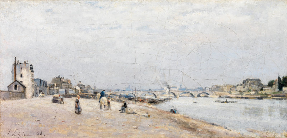 The Seine à Bercy 1868