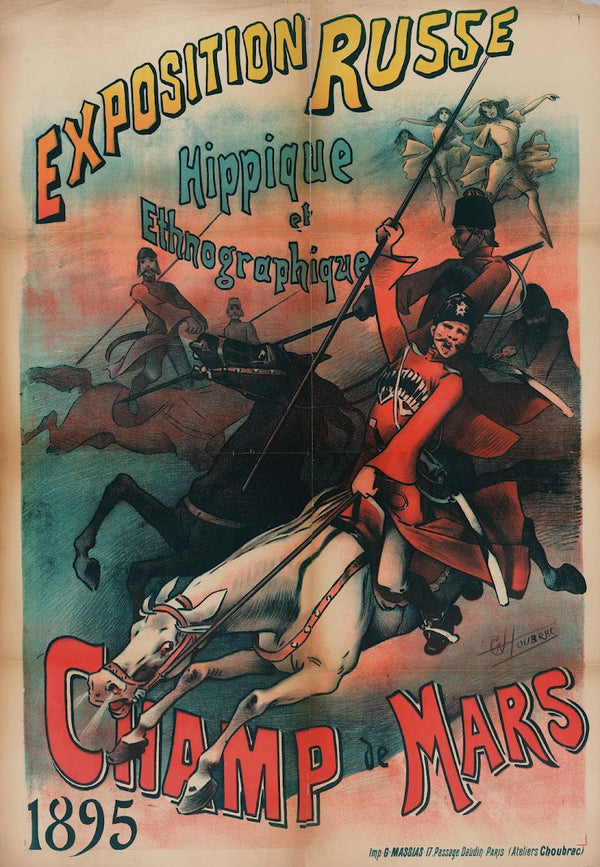 Exposition Russe Hippique Et Ethnographique Champ De Mars 1895 1895