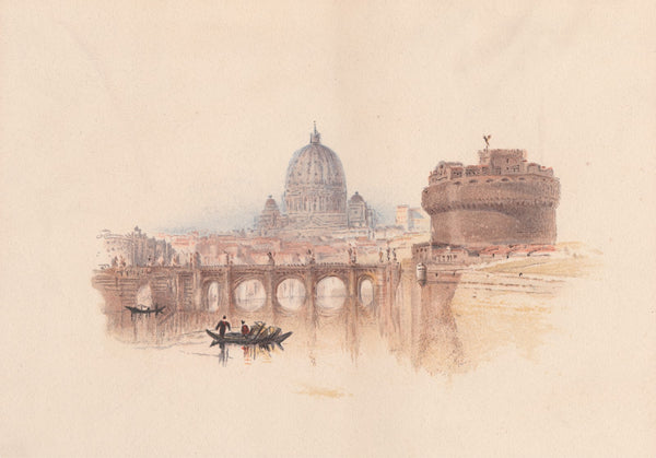Rome Castle of St Angelo 1884