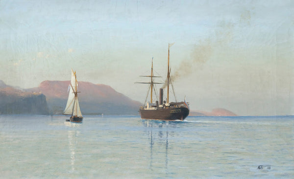 The Bay In Feodosia 1886