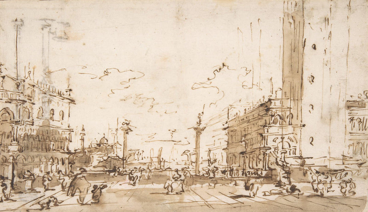 The Piazzetta Looking Toward San Giorgio Maggiore 171293