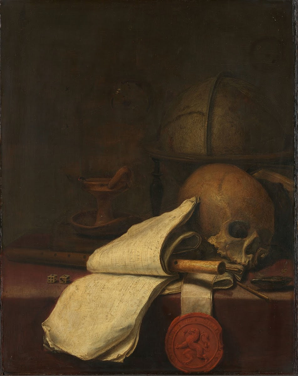 Vanitas Still Life 1646