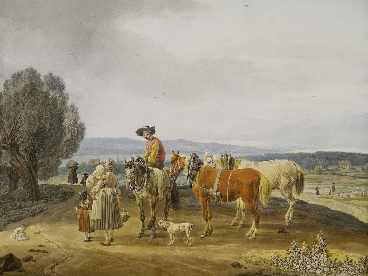 Begegnung auf der Landstraße Jeweils 1798