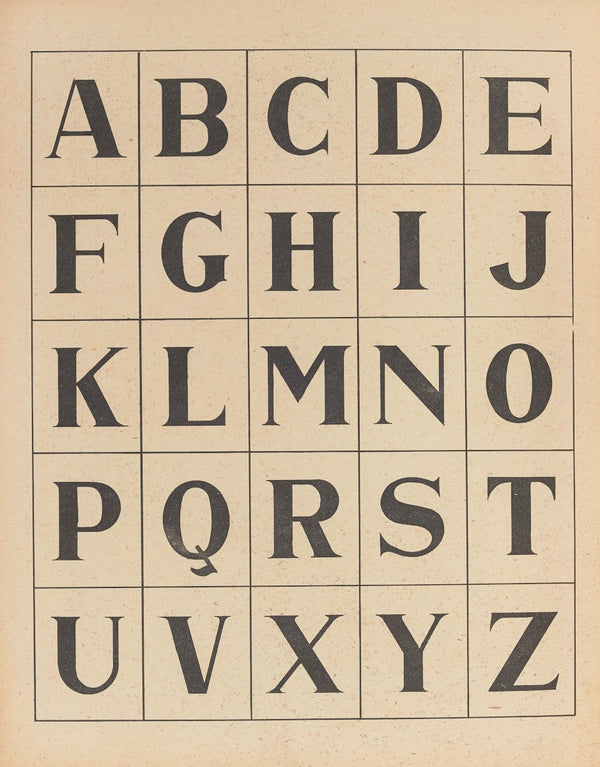ABC des métiers  abécédaire Pl02 1943