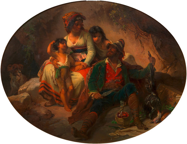 Römische Räuberfamilie 1857