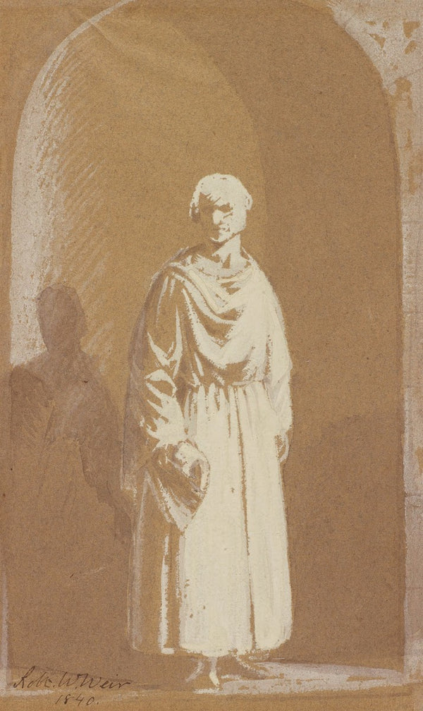 Robed Man in an Archway 1840
