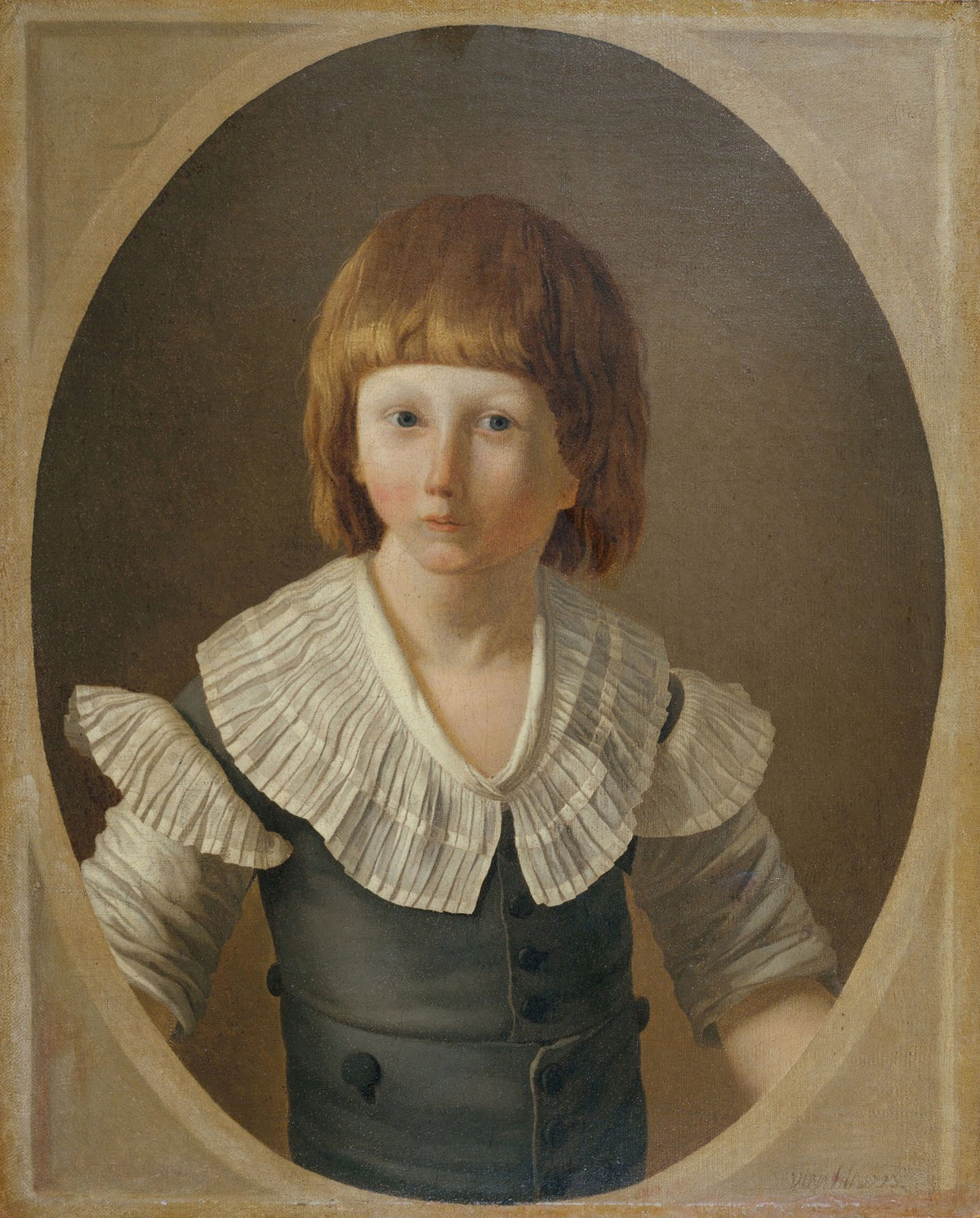 Portrait de Louis XVII 1785 1795 à la prison du Temple 1793