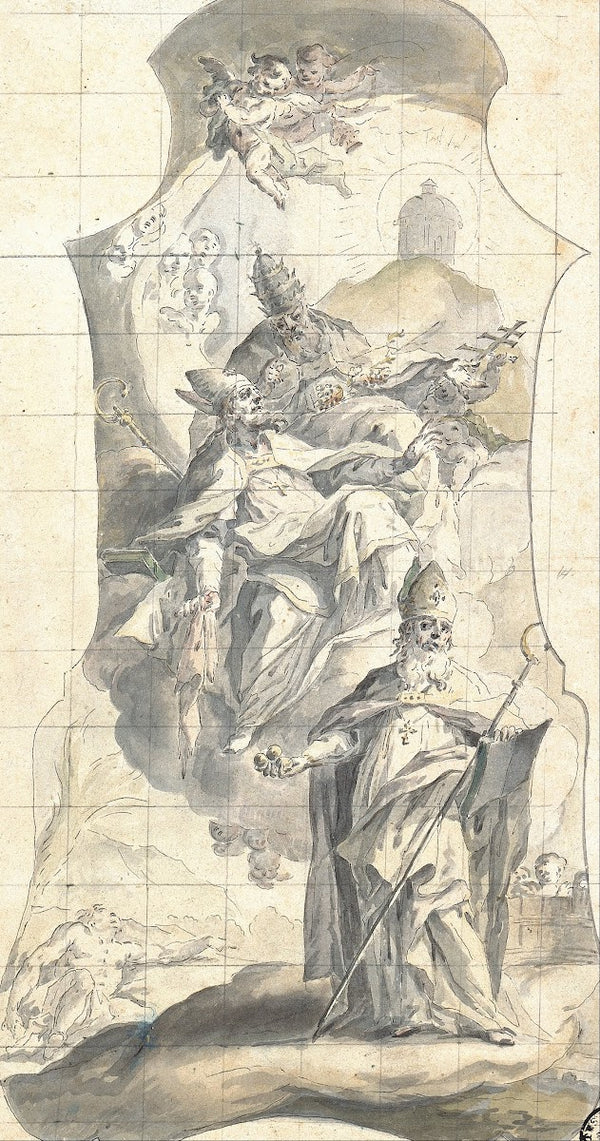 Saints Nicholas Martin and Urban 1750