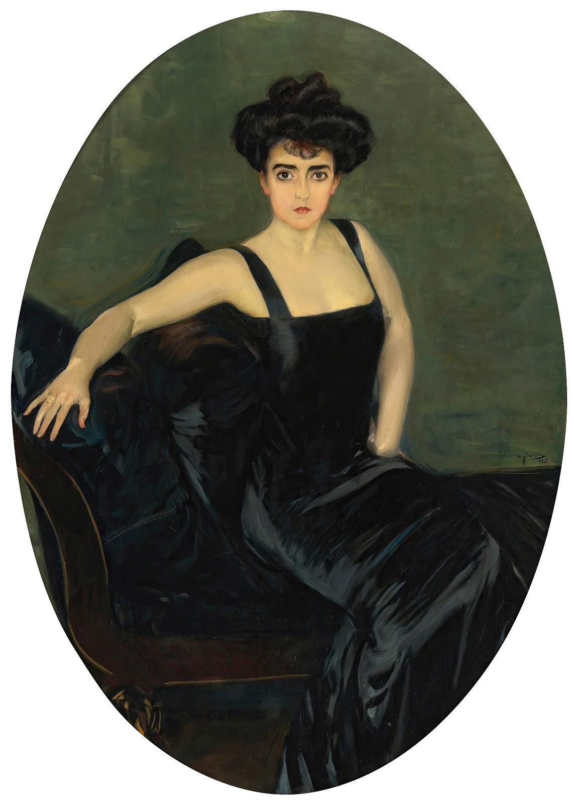 Portrait Of Mrs Esperanza Conill De Zanetti 1909
