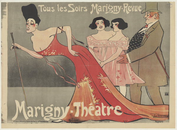 Tous les soirs Marigny Revue Marigny Théâtre 1906