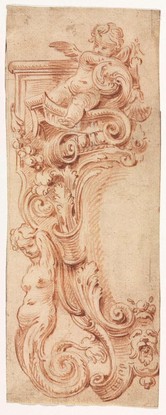 Design for a Cartouche 1700s