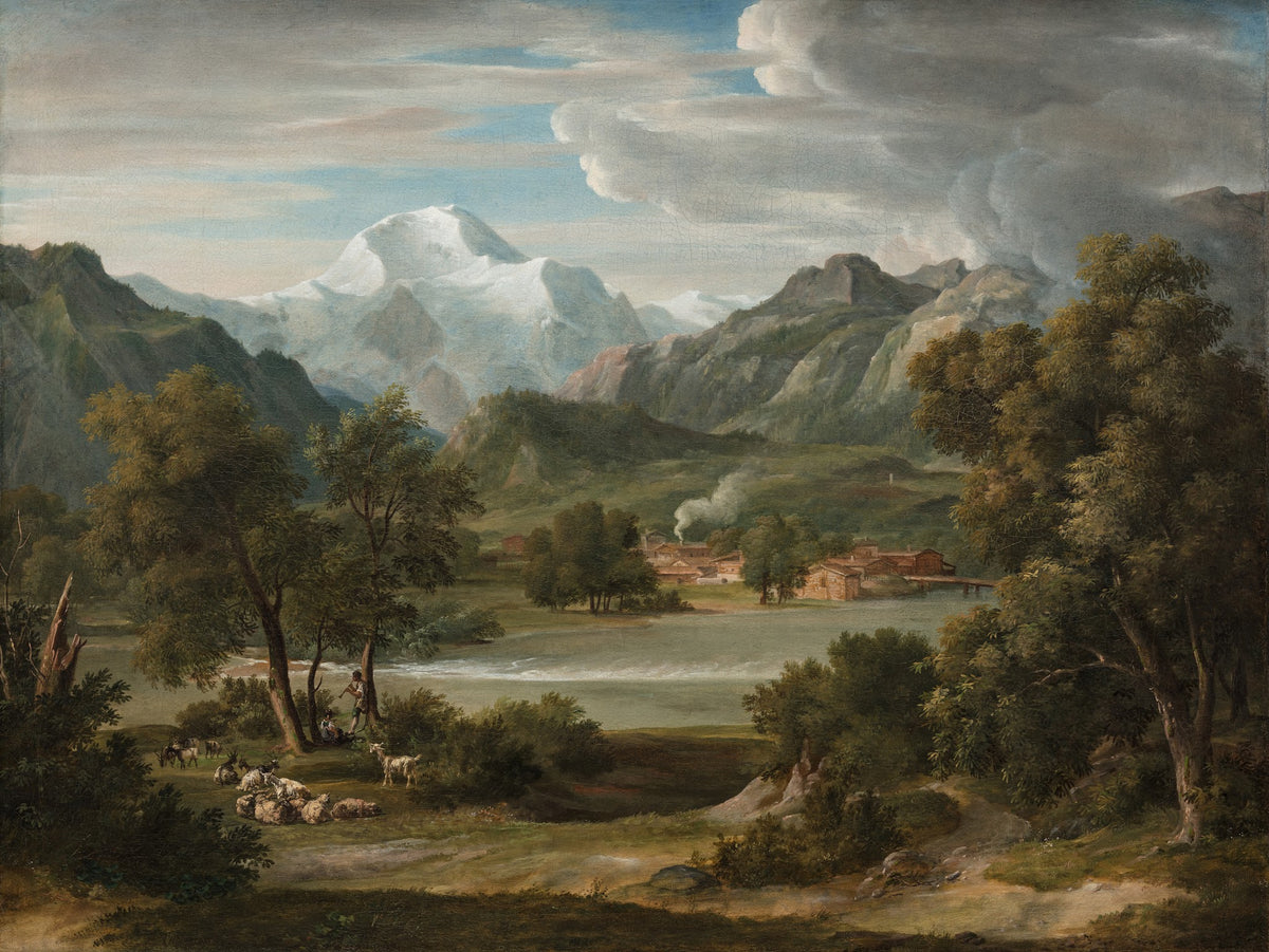 Lauterbrunnertal Near Unterseen With A View Of The Jungfrau C 1821