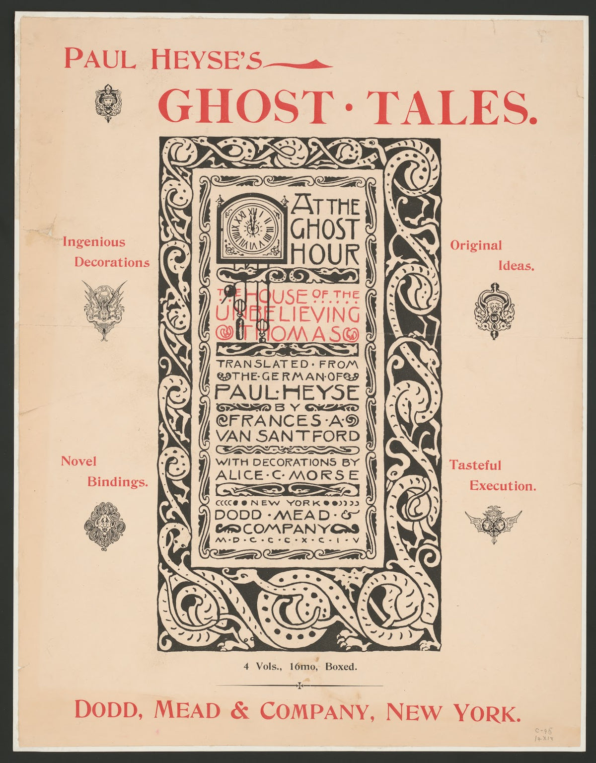 Paul Heyses ghost tales 1894