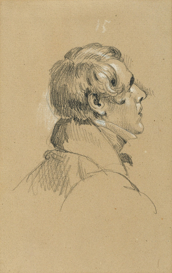Studie zur Rückkehr des Kaisers Franz aus Pressburg 1828