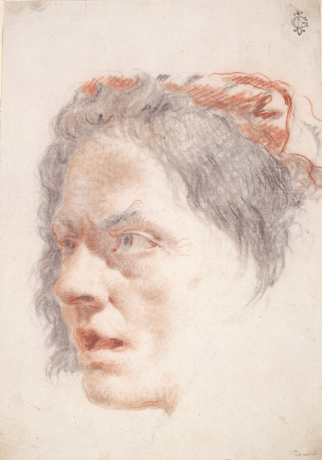 Head of aWoman ca1760