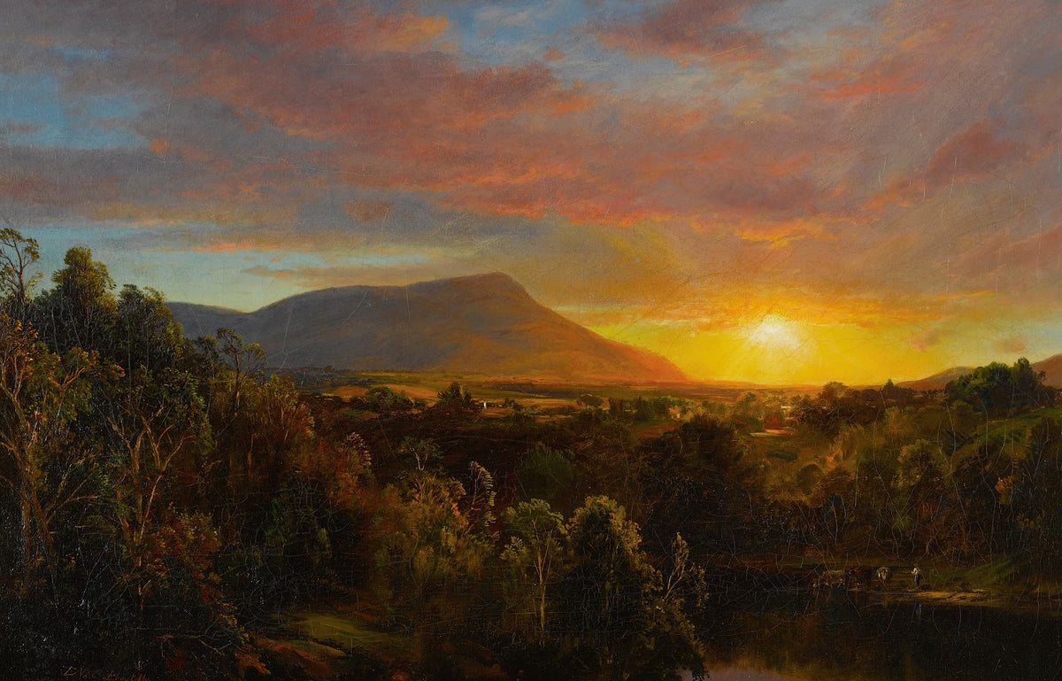 Sunset In The Catskills 1866