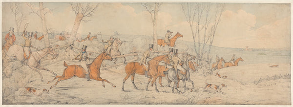 Foxhunting The Start 1822
