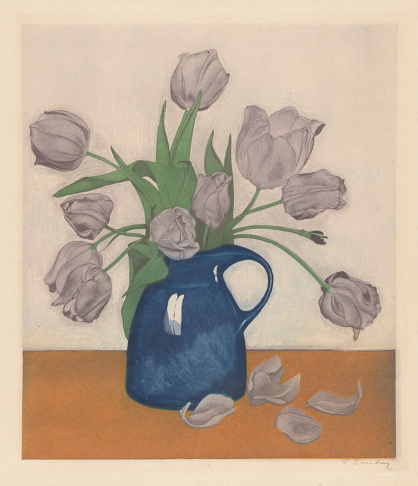 Tulpen in een kan 1887