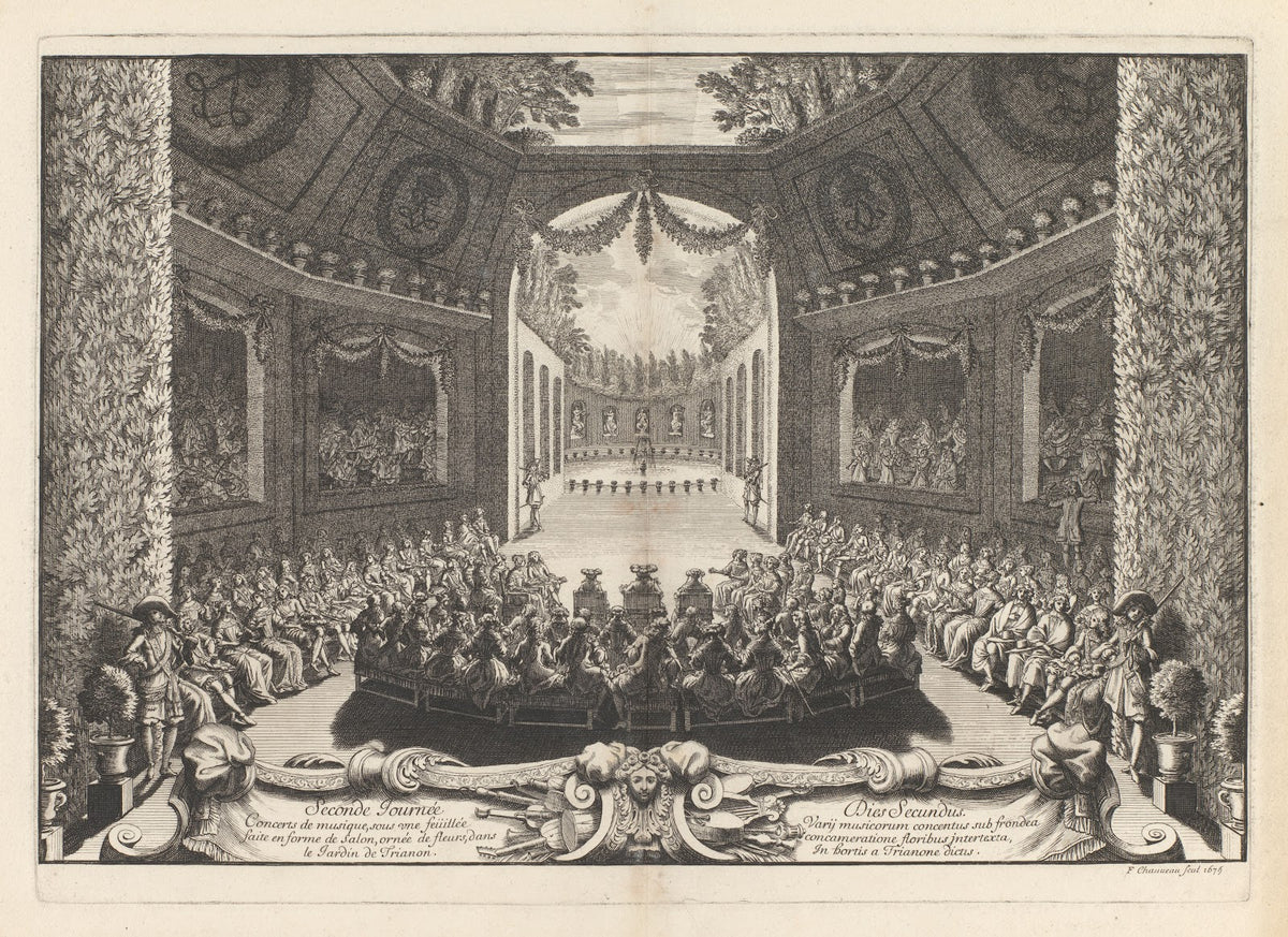 Concert in the Garden of Versailles 1675