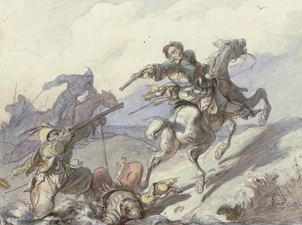 Attack on knights 1837