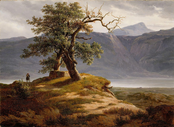 Landscape with a Wanderer 1830