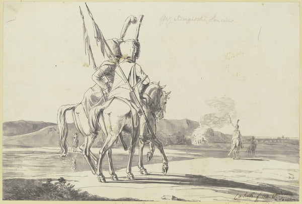 Großherzoglich Bergische Truppen Patrouille der Lanzenreiter 1811