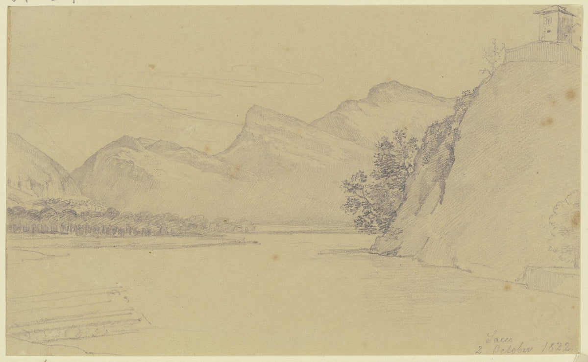Flat landscape 1822