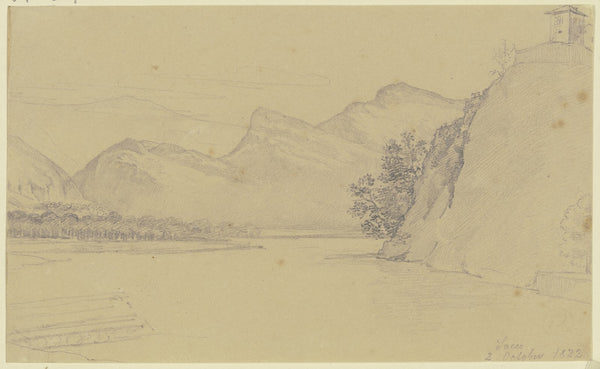 Flat landscape 1822