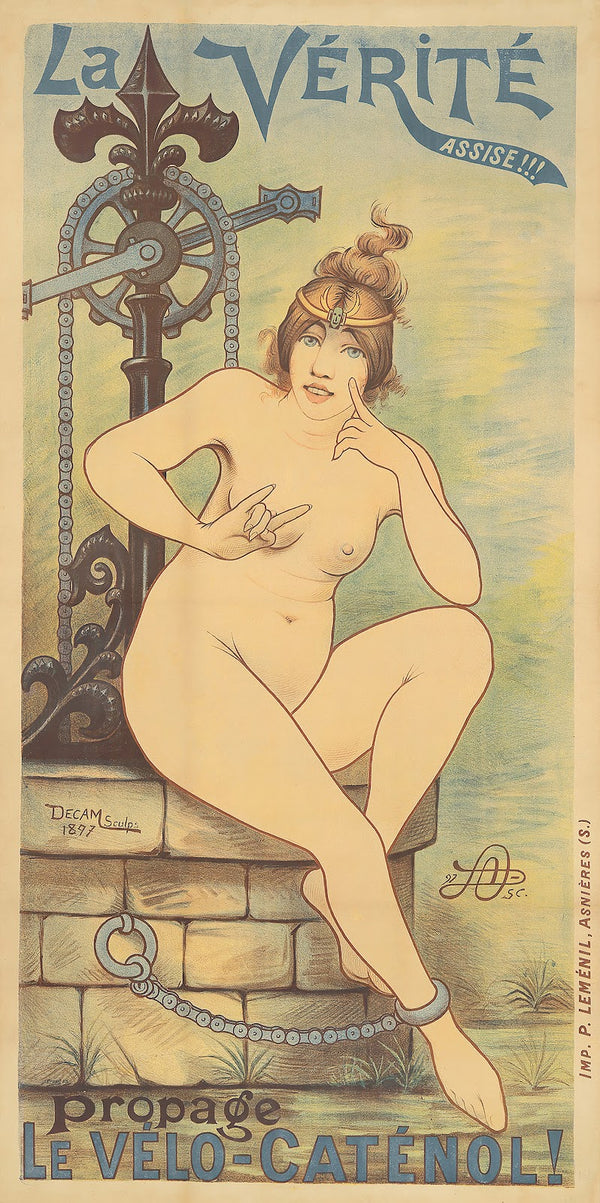La Vérité Le Vélo Caténol 1897