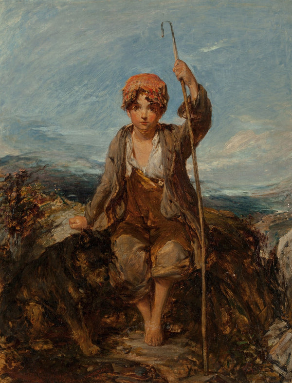 The young shepherd boy 1850
