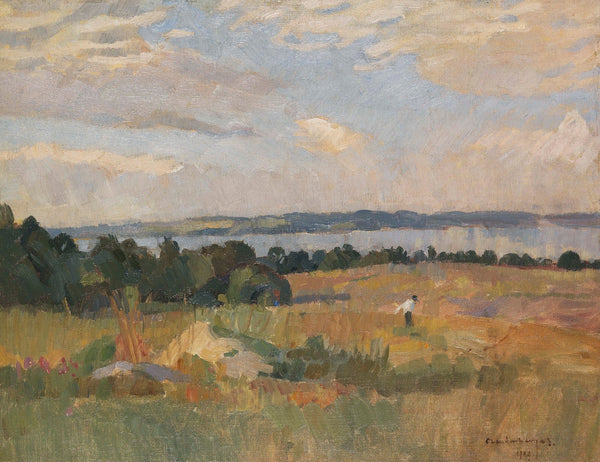 Herbststimmung am Untersee Bodensee 1909