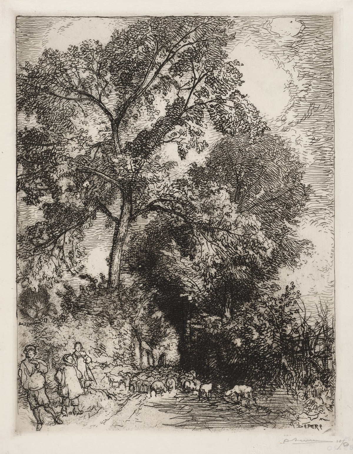 Le Retour du Troupeau Crèvecoeur 1913