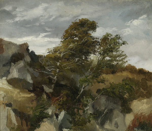 Landscape from Bortniki at the Dniester River 1878