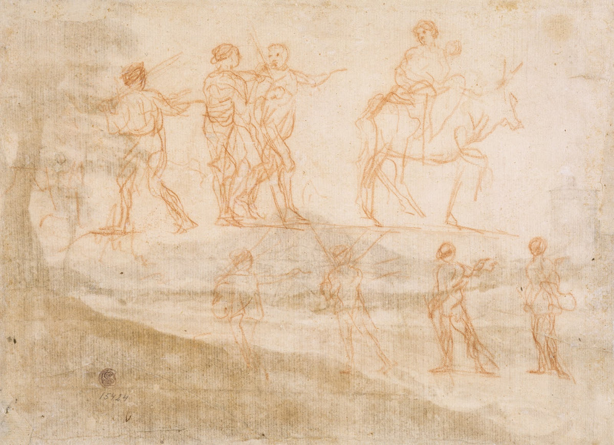 Studies of figures ca 1635 1640