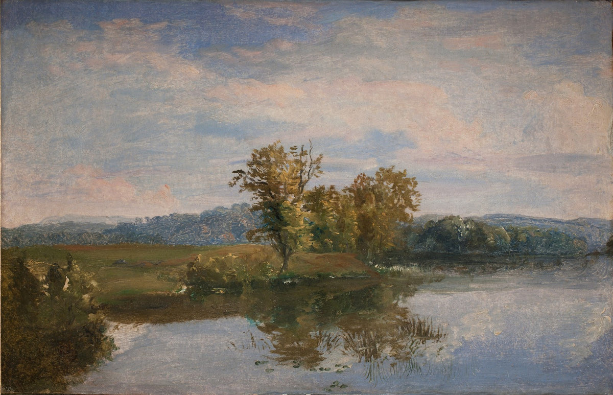 A View of Lake Vejl near Silkeborg Jutland 1843