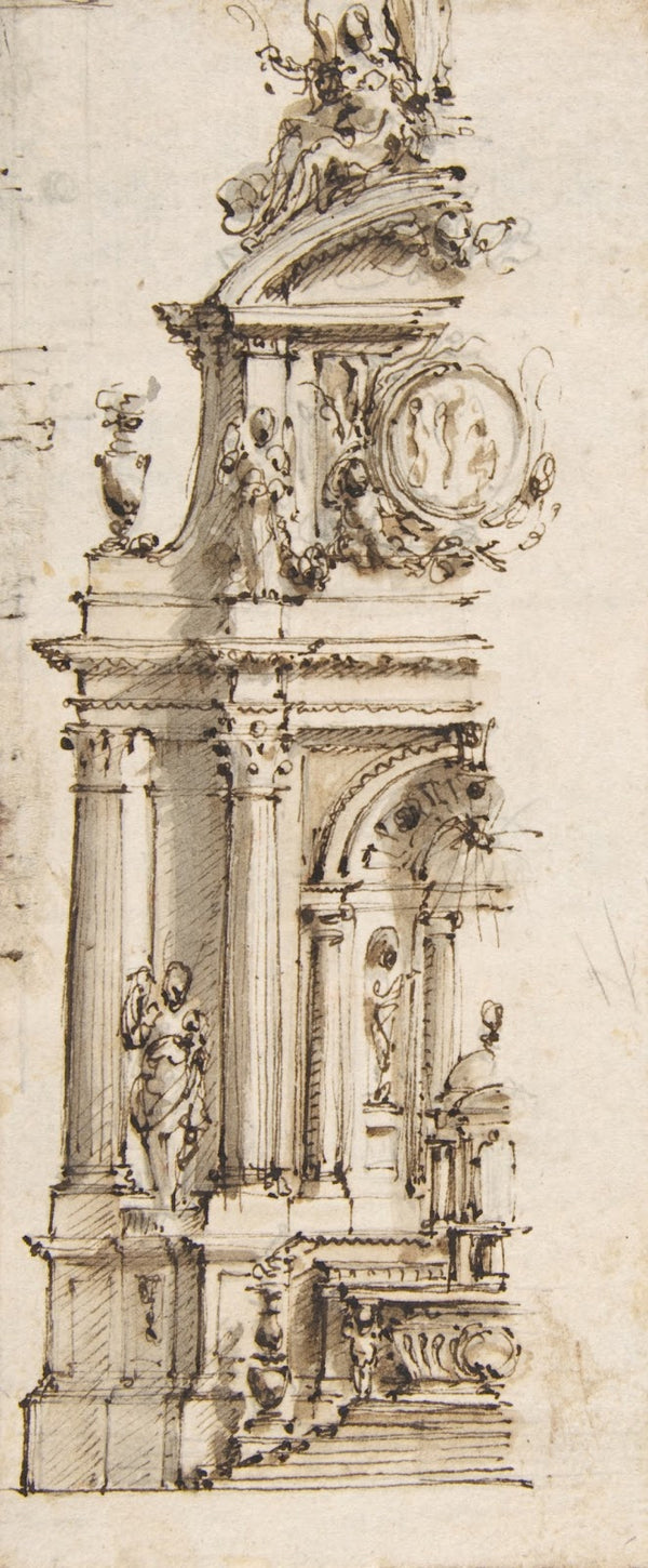 Design for the Left Half of an Altar 173066