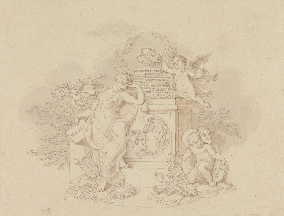 Designs for Illustrations to Mozarts Operas