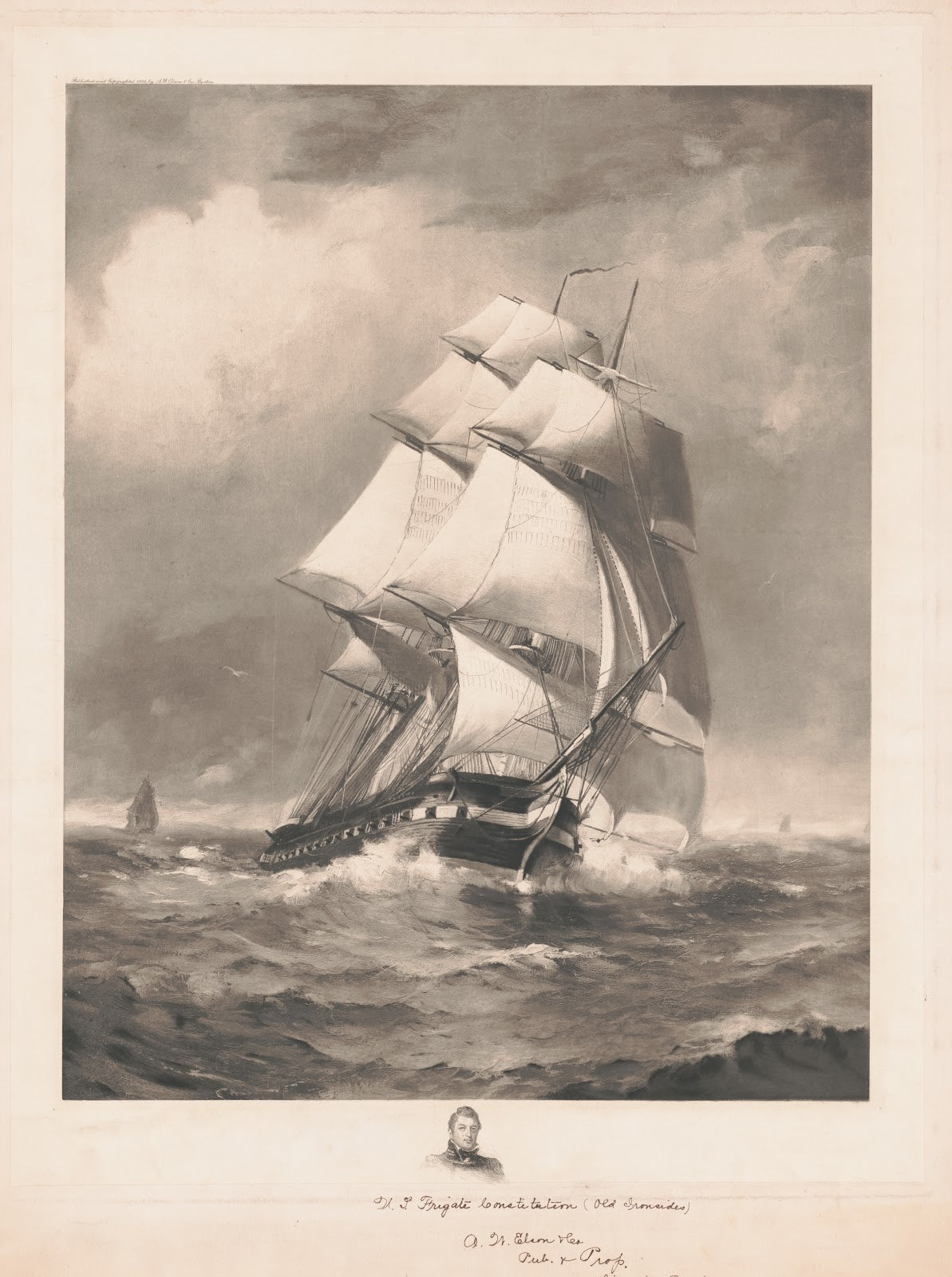 YS Frigate Constitution old ironside 1896