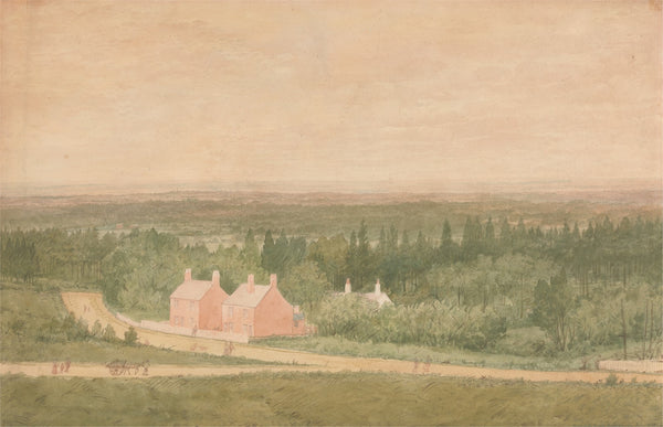 Landscape with Cottages Broadmoor 1873