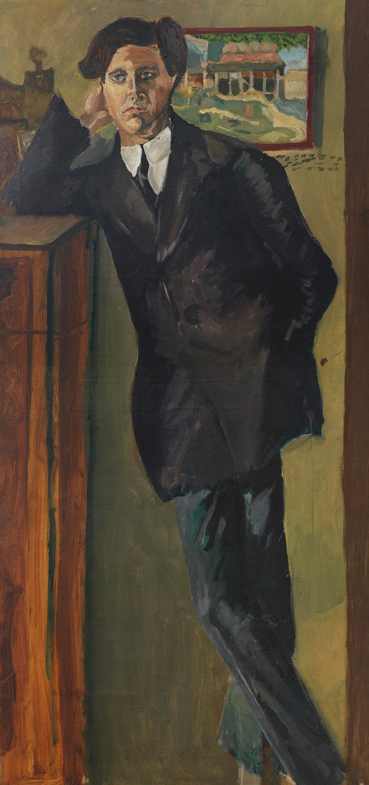 Porträt Alban Berg 1910