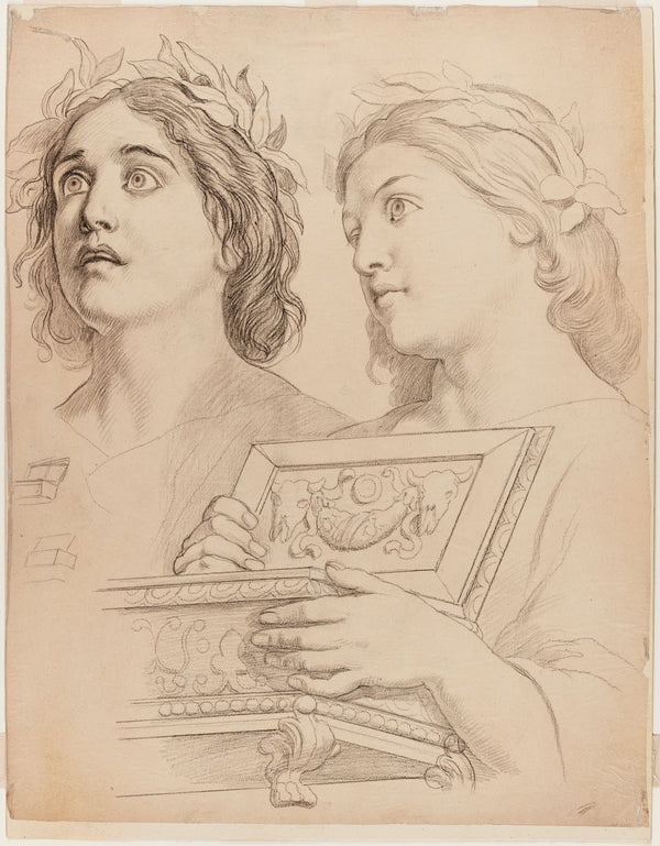 Etude pour Saint Gervais et saint Protais refusant de sacrifier aux idoles Jeune 5397x6920 (1)
