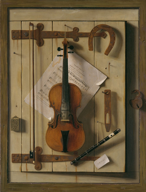 Still LifeViolin and Music 1888