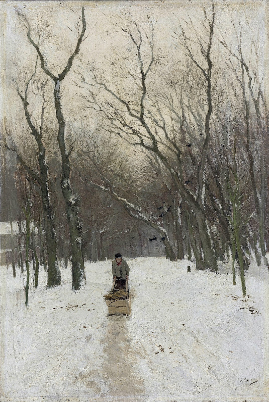 Winter in the Scheveningen Woods 1870   1888