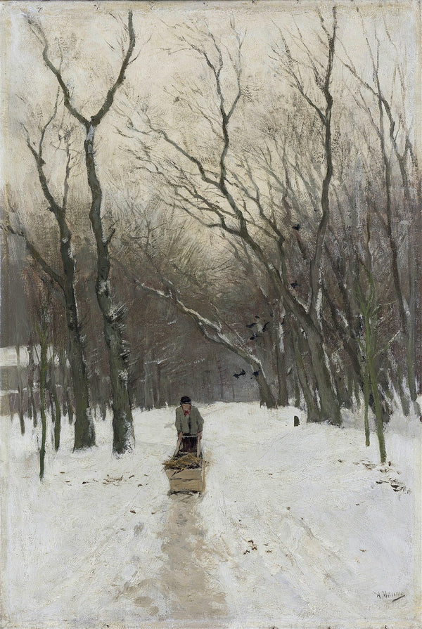 Winter in the Scheveningen Woods 1870   1888